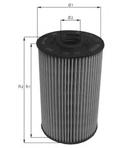 Масляний фільтр MAHLE ORIGINAL OX 137D2