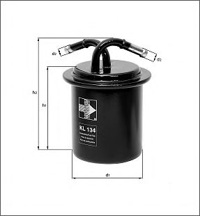 Топливный фильтр MAHLE KL 134