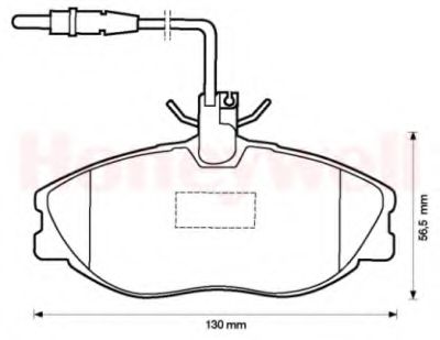 Тормозные колодки JURID 573000J-AS