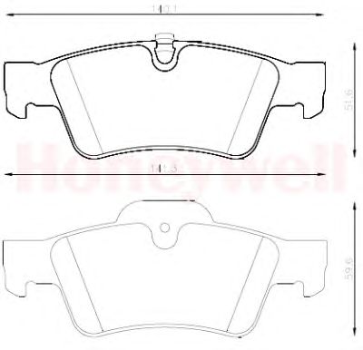 Тормозные колодки JURID 573202J