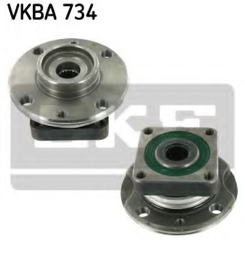 Ступичный подшипник SKF VKBA 734