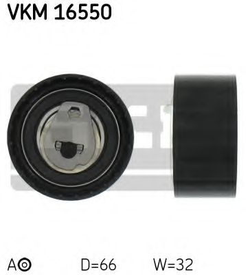 Натяжной ролик ремня ГРМ SKF VKM 16550