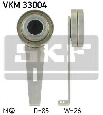 Натяжной ролик поликлинового ремня SKF VKM 33004