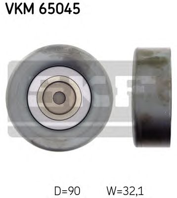 Направляющий / паразитный ролик поликлинового ремня SKF VKM 65045