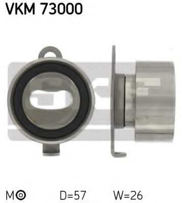 Натяжной ролик ремня ГРМ SKF VKM 73000