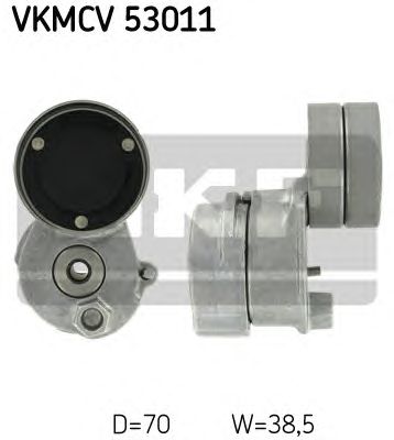 Натяжной ролик поликлинового ремня SKF VKMCV 53011