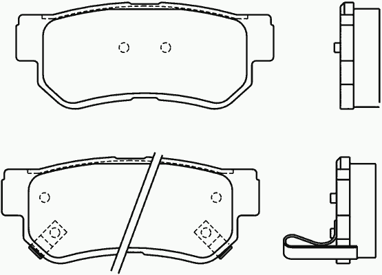 Тормозные колодки MINTEX MDB2036