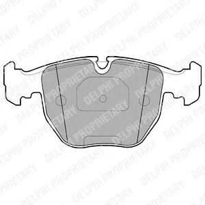 Тормозные колодки DELPHI LP1003