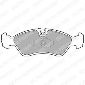 Тормозные колодки DELPHI LP1605
