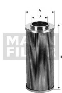 Фильтр системы привода рабочего оборудования MANN H 824/2 x