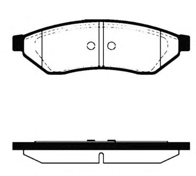 Тормозные колодки NK 225006