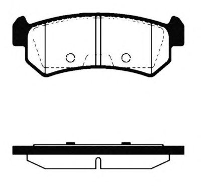 Тормозные колодки NK 225009
