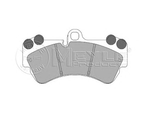 Тормозные колодки MEYLE 025 236 9217