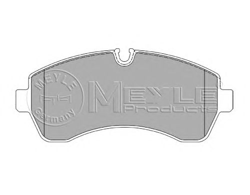 Тормозные колодки MEYLE 025 292 0020