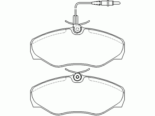 Тормозные колодки PAGID T5127