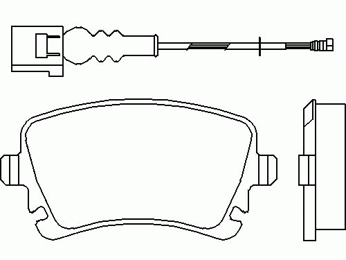 Тормозные колодки PAGID T1469