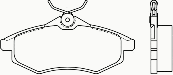 Тормозные колодки PAGID T1324