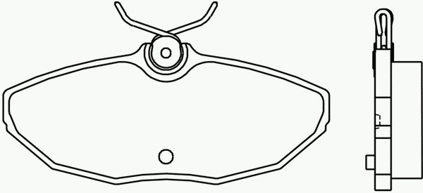 Тормозные колодки PAGID T5133