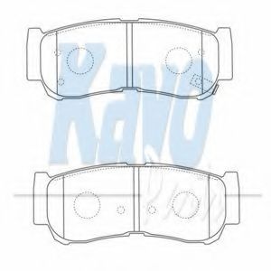 Тормозные колодки KAVO PARTS BP-3033