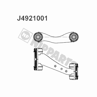 Рычаг подвески NIPPARTS J4921001