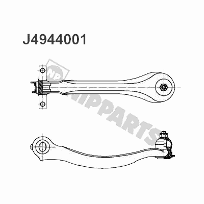 Рычаг подвески NIPPARTS J4944001