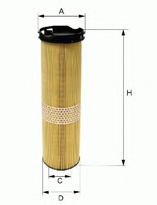 Воздушный фильтр WIX FILTERS WA9484