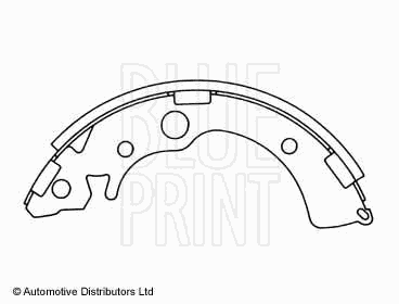 Тормозные колодки BLUE PRINT ADH24114