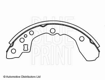 Тормозные колодки BLUE PRINT ADM54140