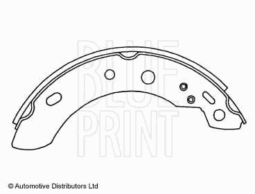 Тормозные колодки BLUE PRINT ADN14151