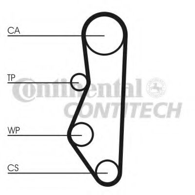 Ремень ГРМ CONTITECH CT527