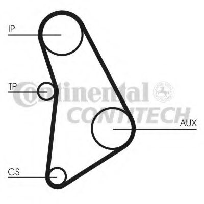 Ремень ГРМ CONTITECH CT528