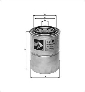Топливный фильтр KNECHT KC 82
