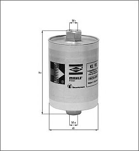 Топливный фильтр KNECHT KL 204