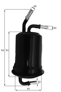 Топливный фильтр KNECHT KL 488