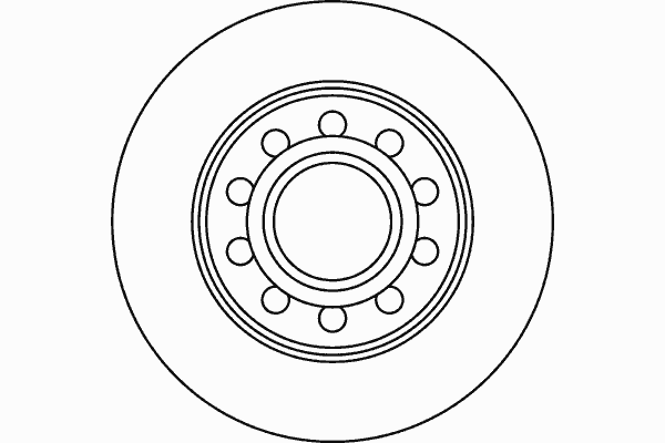 Тормозной диск TEXTAR 92106300