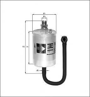 Топливный фильтр MAHLE KL 69