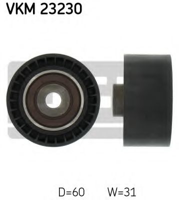 Направляющий / паразитный ролик ремня ГРМ SKF VKM 23230