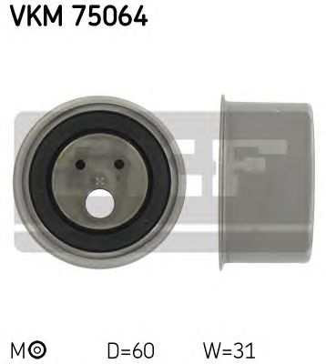Натяжной ролик ремня ГРМ SKF VKM 75064