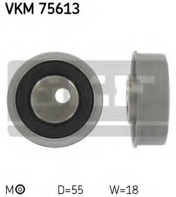 Натяжной ролик ремня ГРМ SKF VKM 75613