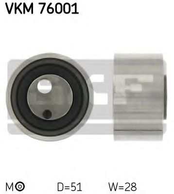 Натяжной ролик ремня ГРМ SKF VKM 76001