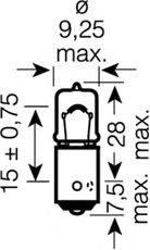 Лампа накаливания OSRAM 64132ULT-02B ( фонарь указателя поворота, фонарь сигнала торможения, внутреннее освещение, фонарь освещения багажника, подкапотная лампа, стояночные огни / габаритные фонари, фонарь освещения номерного знака)