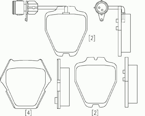 Тормозные колодки MINTEX MDB2178