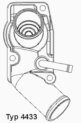 Термостат WAHLER 4433.92D