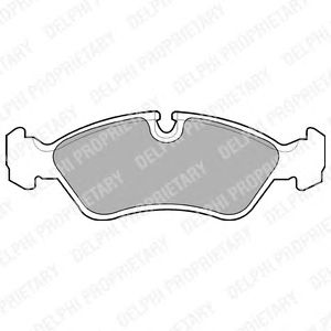 Тормозные колодки DELPHI LP585