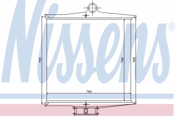 Интеркулер NISSENS 96910