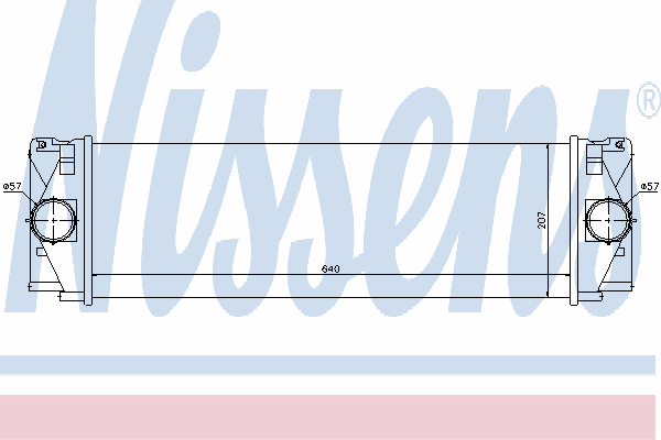 Интеркулер NISSENS 96628