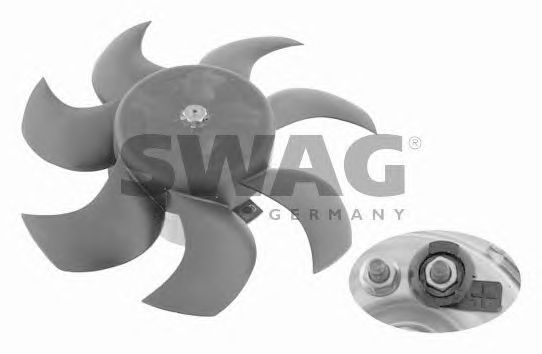 Вентилятор охлаждения SWAG 30 90 6996