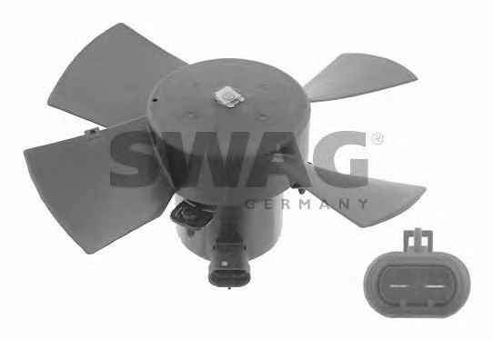 Электродвигатель вентилятора радиатора SWAG 40 91 7434