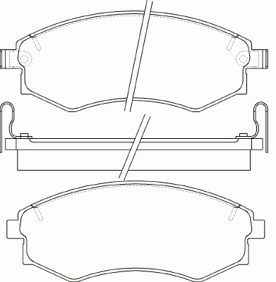 Тормозные колодки PAGID T3041