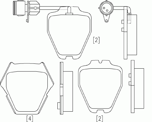 Тормозные колодки PAGID T1183